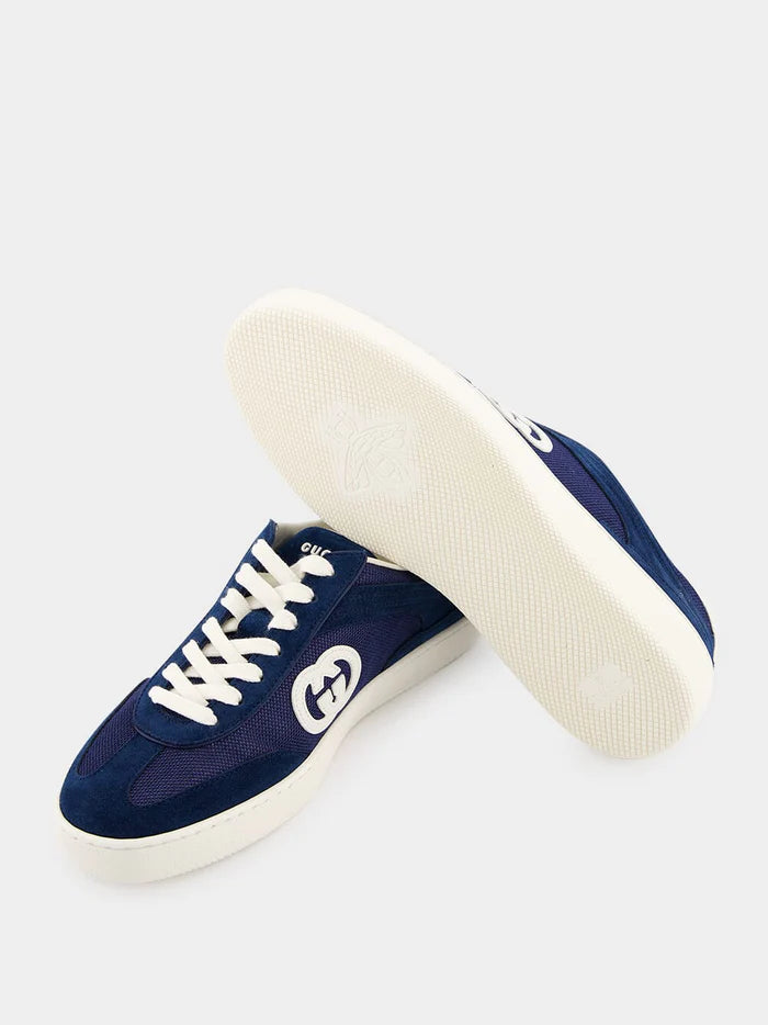 GUCCI Interlocking G Suede Sneaker