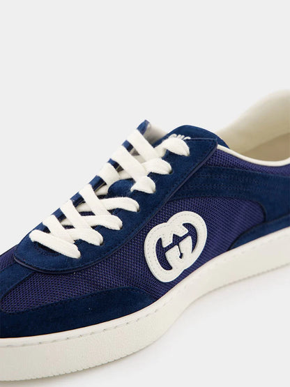 GUCCI Interlocking G Suede Sneaker