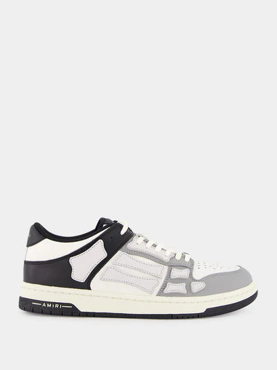 AMIRI Black Leather Skel Low Sneakers