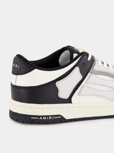 AMIRI Black Leather Skel Low Sneakers