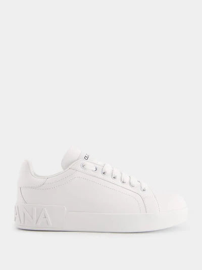 DOLCE & GABBANA Portofino Calfskin Sneakers