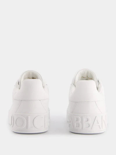 DOLCE & GABBANA Portofino Calfskin Sneakers