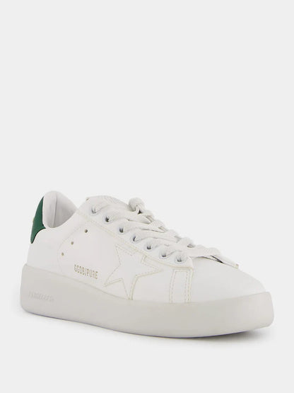 GOLDEN GOOSE Purestar With White Bio-Based Star Sneakers