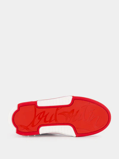 CHRISTIAN LOUBOUTIN Astroloubi Low-Top Leather Sneakers