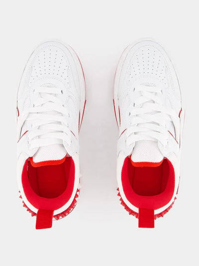 CHRISTIAN LOUBOUTIN Astroloubi Low-Top Leather Sneakers