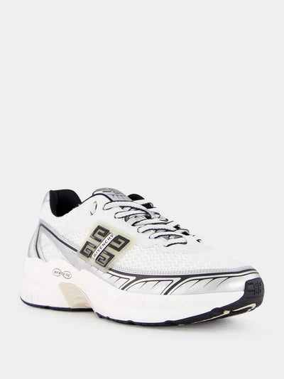 GIVENCHY NFNTY-52 Synthetic Leather And Mesh Sneakers