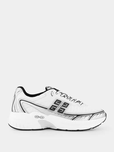 GIVENCHY NFNTY-52 Synthetic Leather And Mesh Sneakers