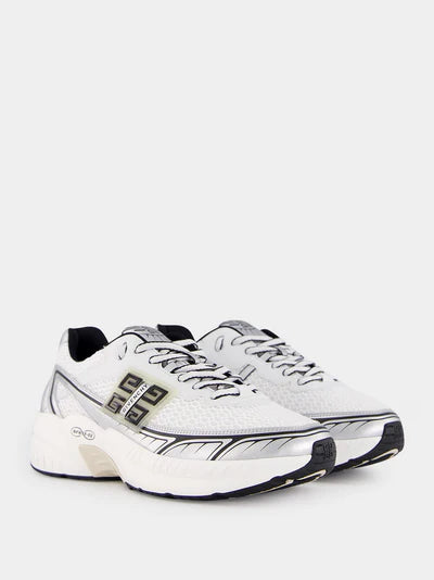 GIVENCHY NFNTY-52 Synthetic Leather And Mesh Sneakers