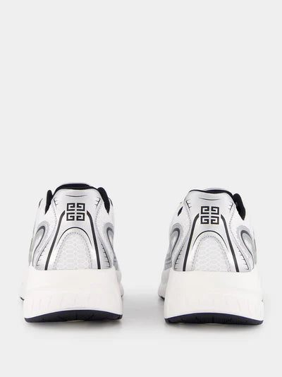 GIVENCHY NFNTY-52 Synthetic Leather And Mesh Sneakers