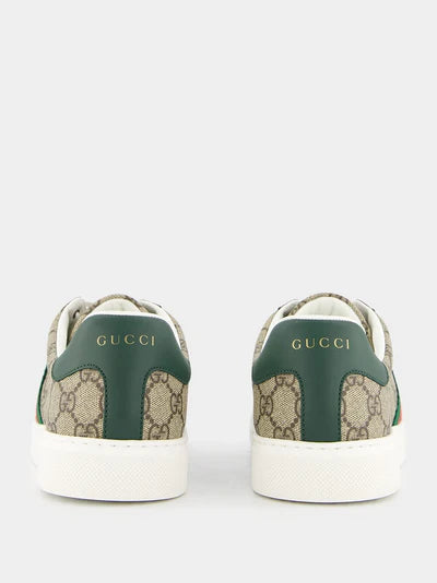 GUCCI Classic Web-Trim Sneakers